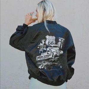 Vintage bomber jacket